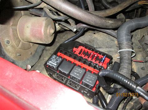 ford f250 power distribution box replacement|powerstroke power distribution box removal.